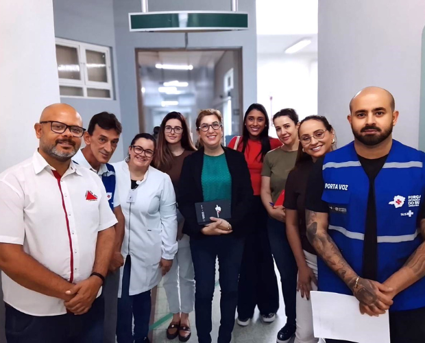 Complexo Hospitalar Samuel Lib�nio recebe visita t�cnica do projeto Conex�o Viral em Campo